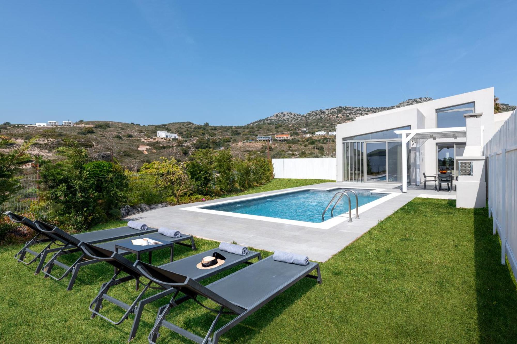 Pantheon Luxury Villas Rhodes Island Afantou Extérieur photo