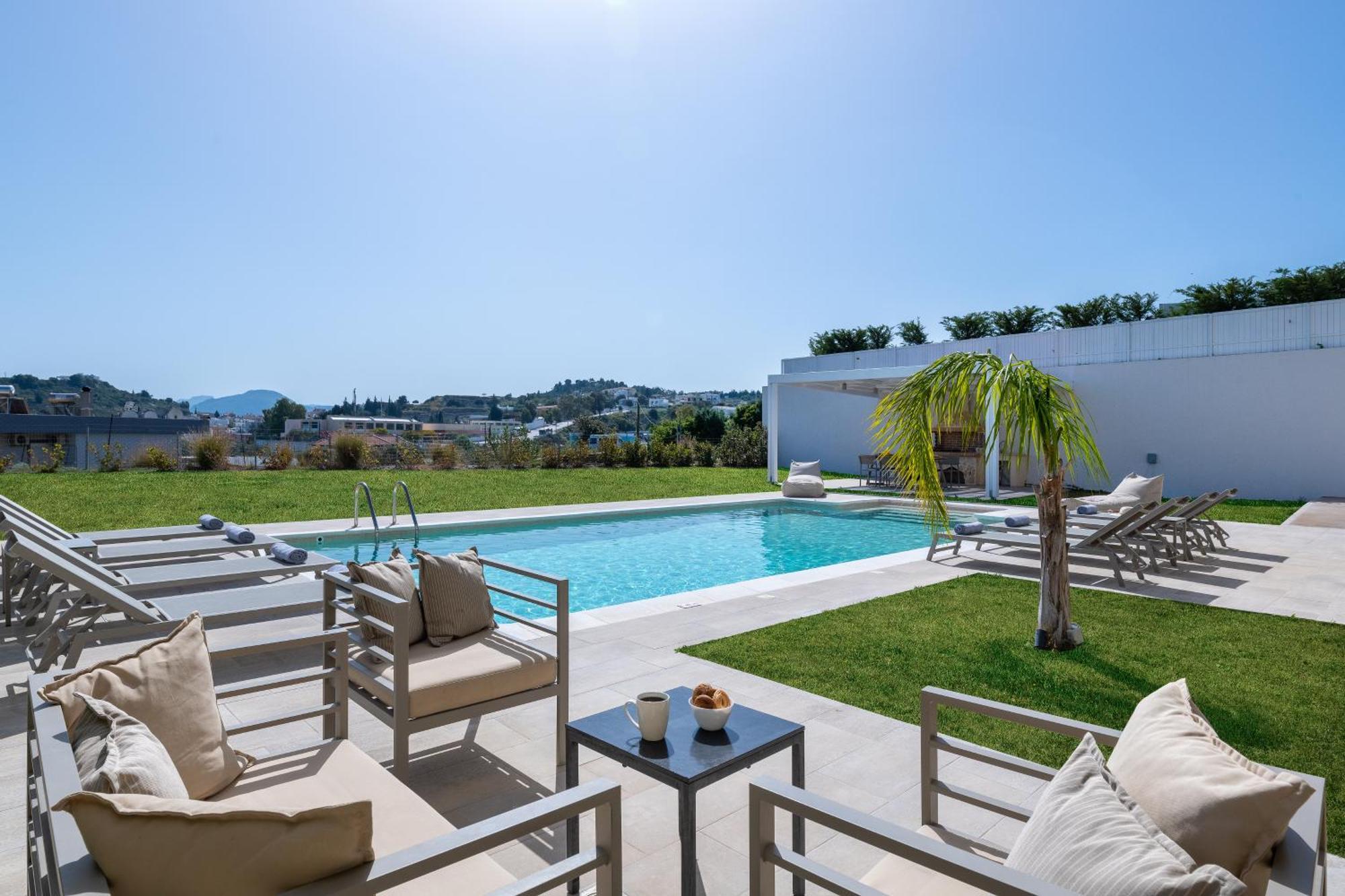 Pantheon Luxury Villas Rhodes Island Afantou Extérieur photo