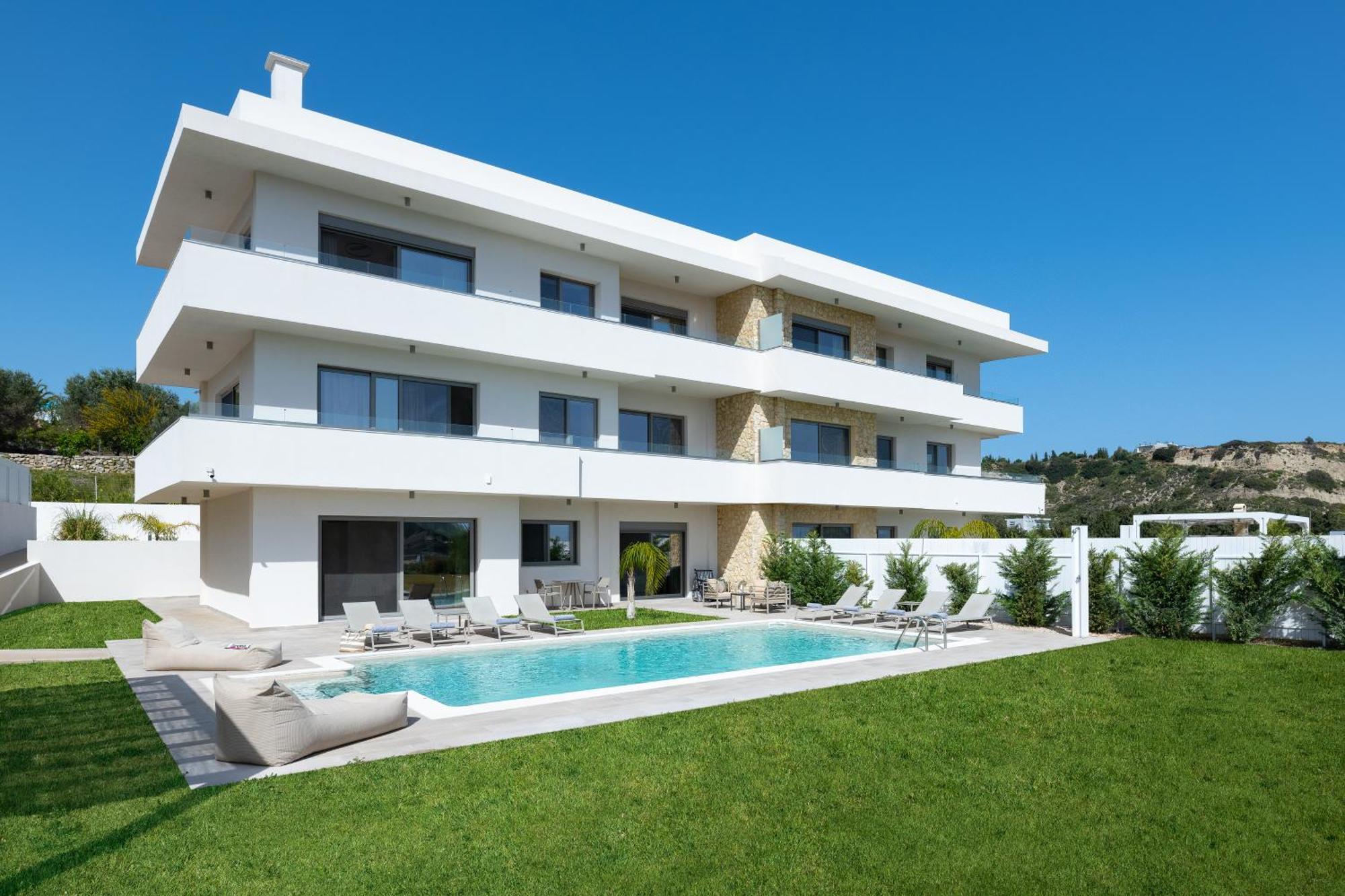Pantheon Luxury Villas Rhodes Island Afantou Extérieur photo