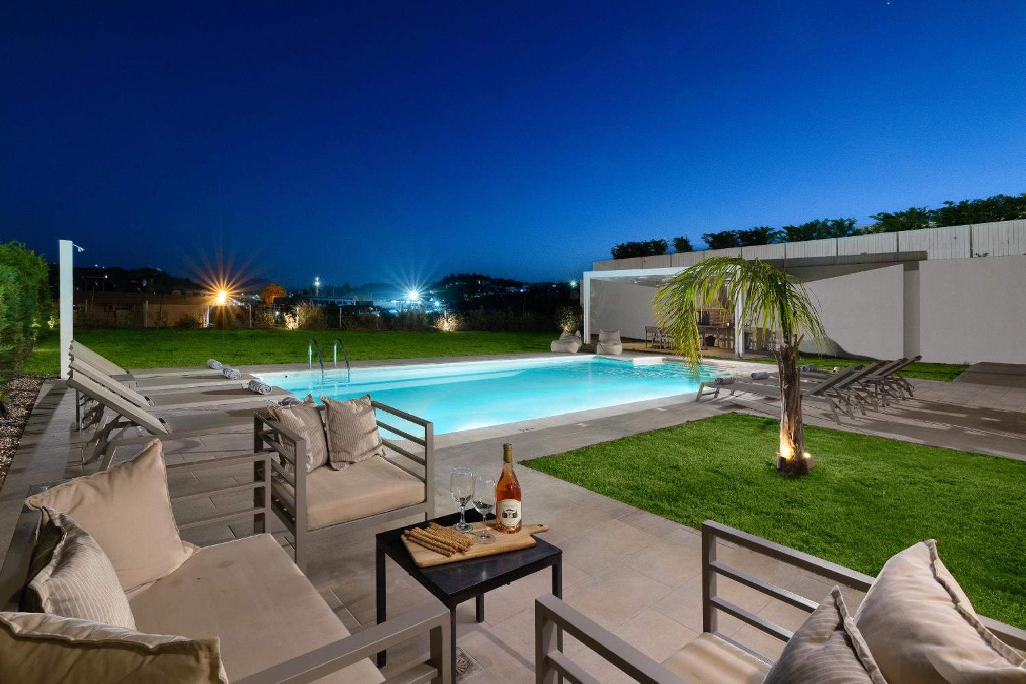 Pantheon Luxury Villas Rhodes Island Afantou Extérieur photo