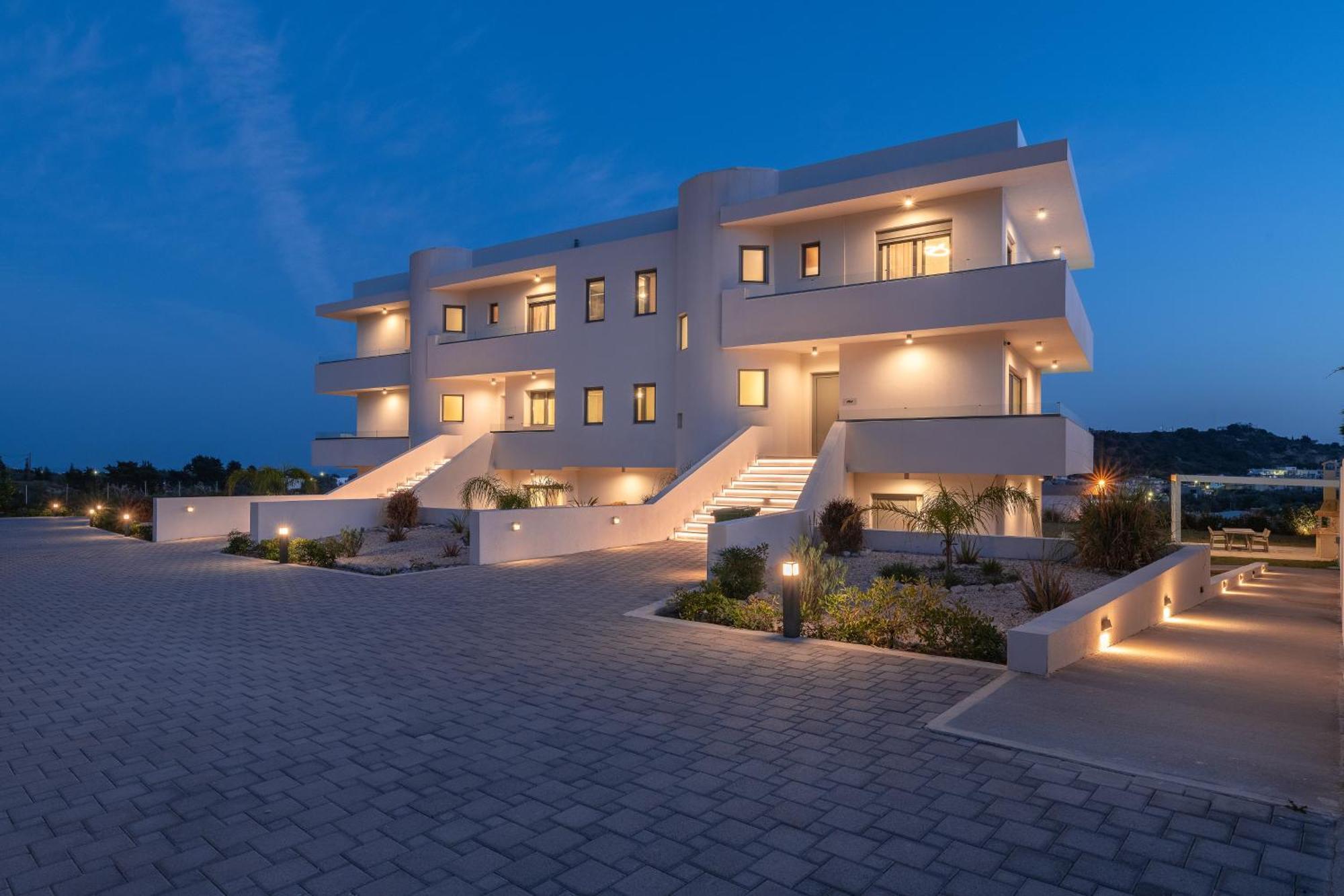 Pantheon Luxury Villas Rhodes Island Afantou Extérieur photo