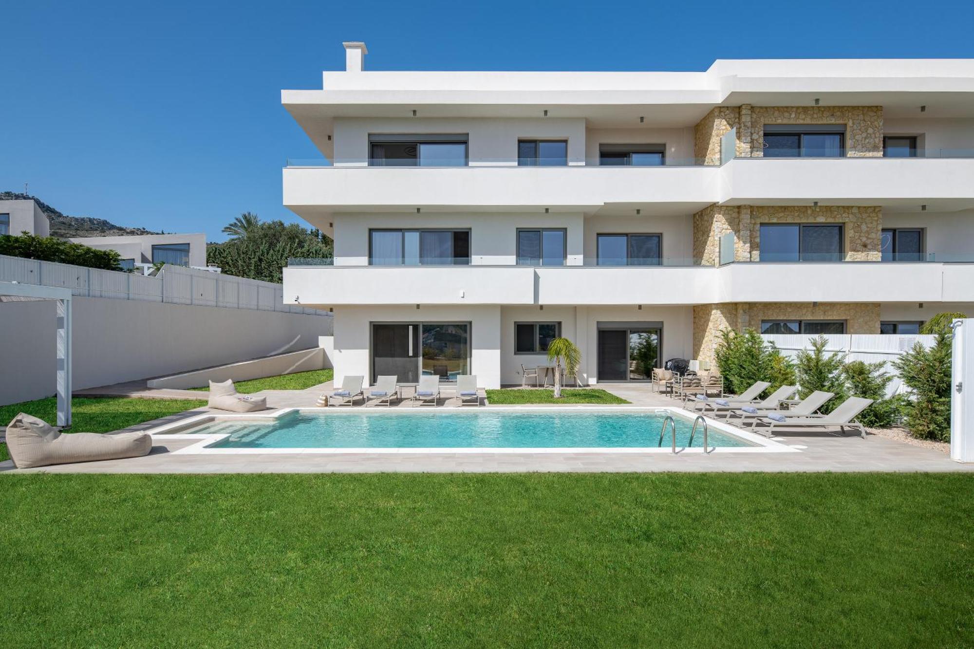 Pantheon Luxury Villas Rhodes Island Afantou Extérieur photo