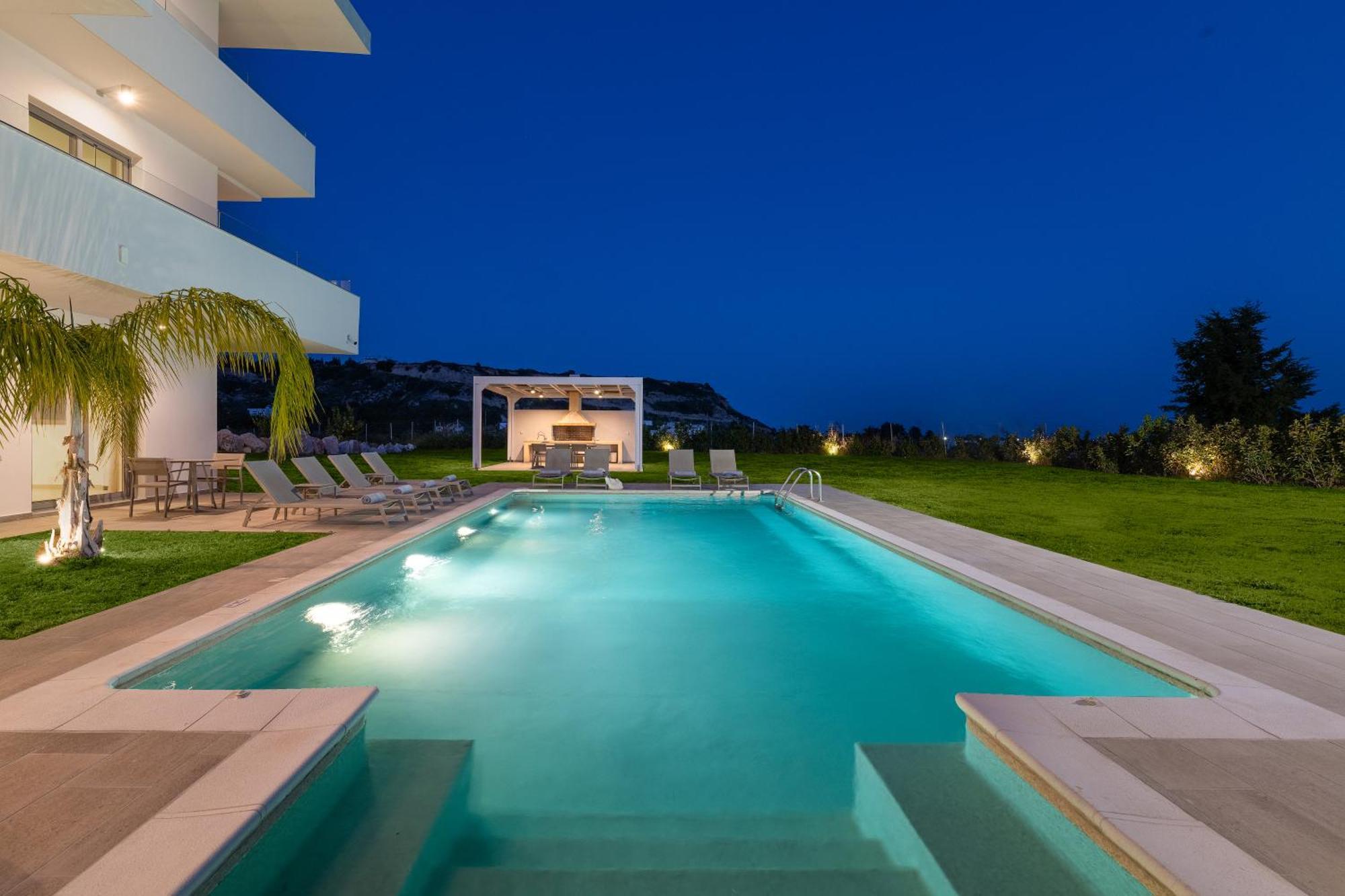 Pantheon Luxury Villas Rhodes Island Afantou Extérieur photo