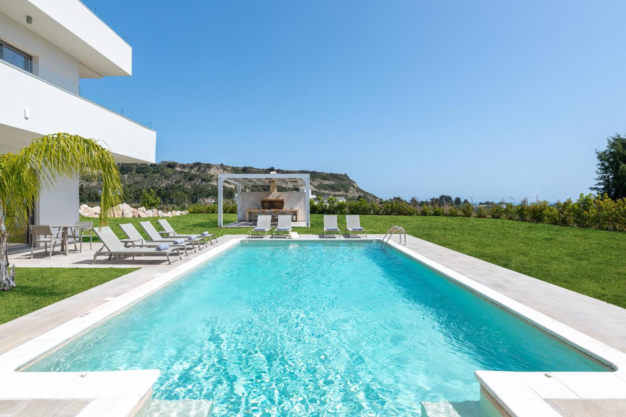 Pantheon Luxury Villas Rhodes Island Afantou Extérieur photo