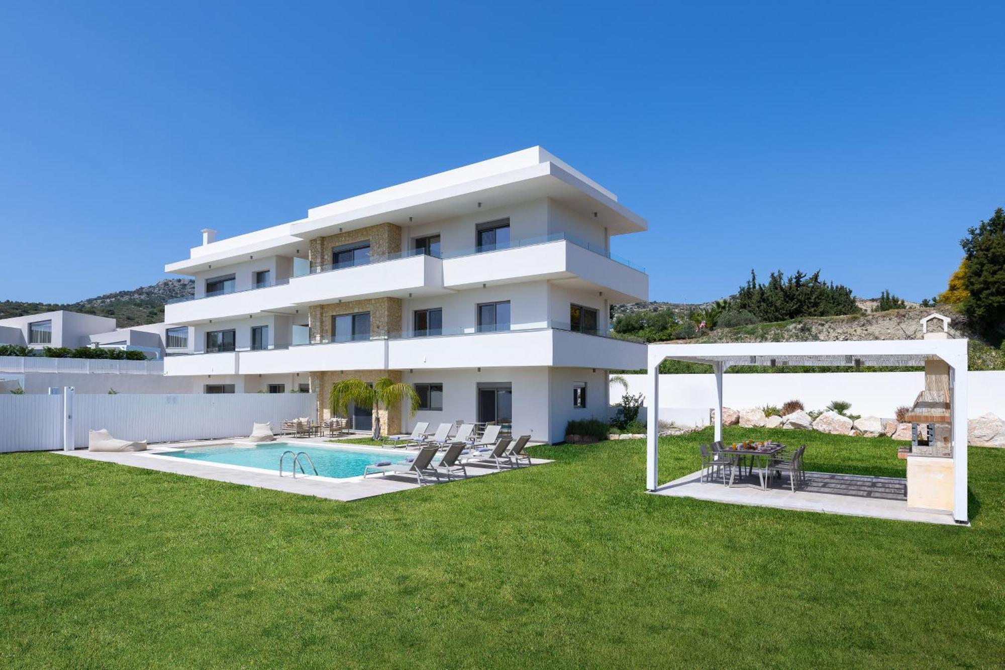 Pantheon Luxury Villas Rhodes Island Afantou Extérieur photo