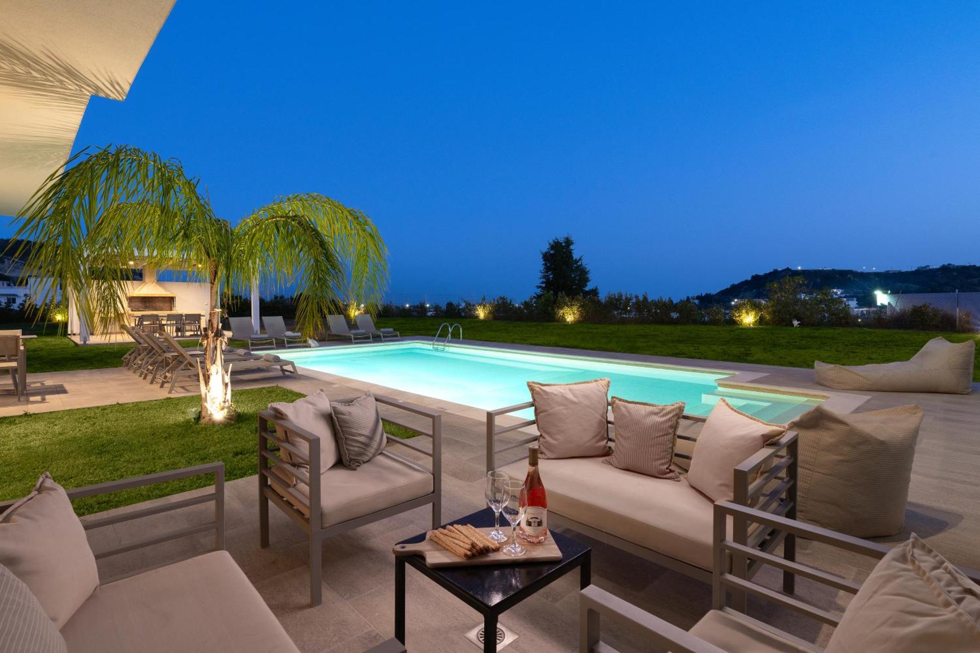 Pantheon Luxury Villas Rhodes Island Afantou Extérieur photo